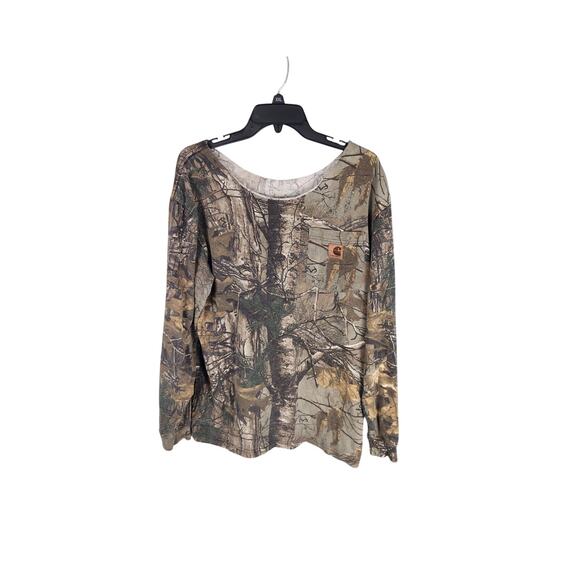 Carhartt Tops - Carhartt Camo long sleeve women's large